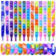 Amazon.com: Zxhtwo Big Size Push Pop Fidget Toy, Silicone Big Pop Sensory Toy Tie-Dye, 256 Bubbles Square Anxiety Squeeze Stress Reliever Toys for Kids and Adults : Toys & Games