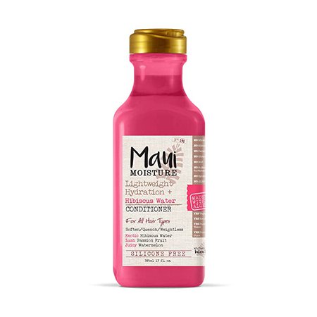 Maui Moisture Lightweight Hydration + Hibiscus Water Conditioner for Daily Moisture, No Sulfates, 13 fl oz : Beauty & Personal Care