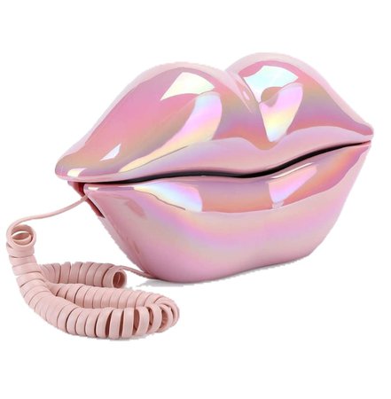 light pink lip bratz y2k phone