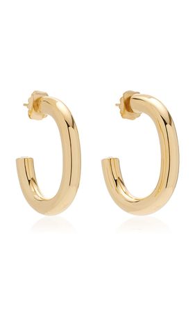 Jumbo Sloan 18k Yellow Gold Diamond Hoop Earrings By Briony Raymond | Moda Operandi