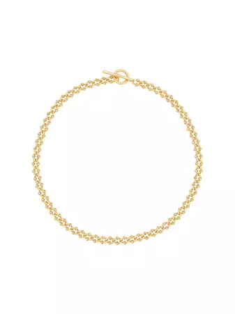 Shop All Blues gold tone DNA chain necklace with Express Delivery - FARFETCH