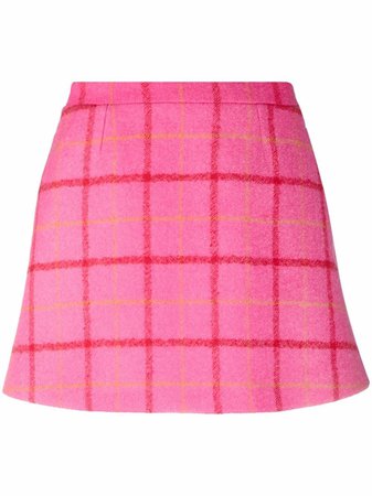 Patou high-waisted Check Skirt - Farfetch