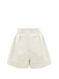 white leather valentino shorts - Google Search