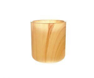 Small Vogue Jar - Wood Grain (L7) | Luxury Candle Supplies