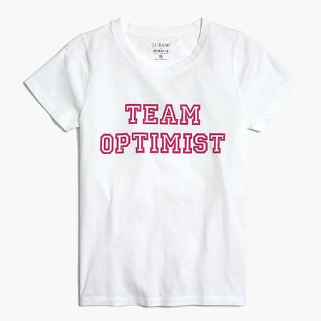 J.Crew Factory: Team optimist graphic T-shirt