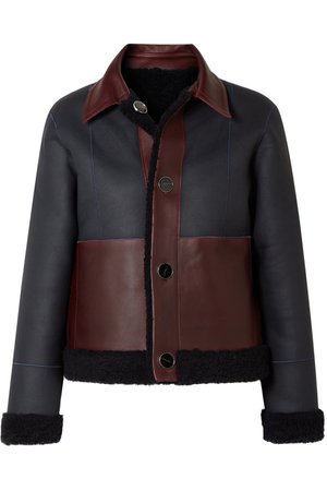 Victoria, Victoria Beckham | Reversible shearling jacket | NET-A-PORTER.COM