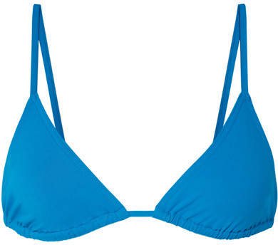 Les Essentiels Malou Triangle Bikini Top - Cobalt blue