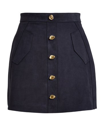 Marina Suede Mini Skirt