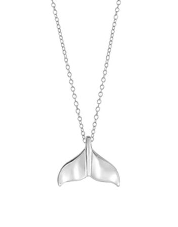 whale necklace silver - Google Search
