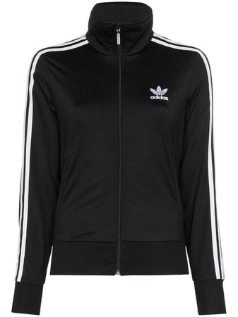 Black Adidas Originals Side-Stripe Track Jacket | Farfetch.com