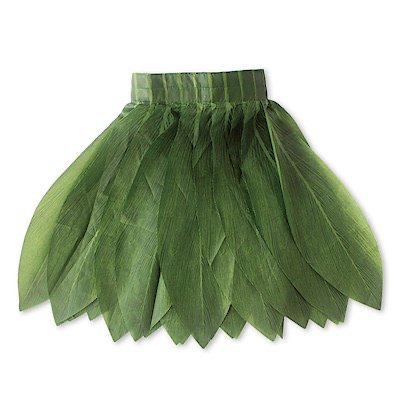 Hula leaf skirt