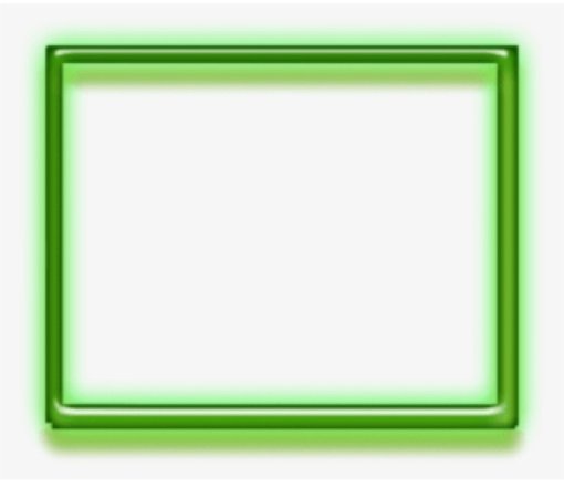 neon green frame