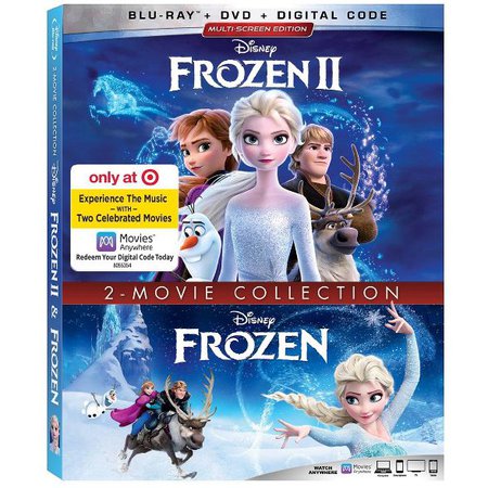 Frozen 2-Movie Collection (Target Exclusive) (Blu-Ray + DVD + Digital) : Target