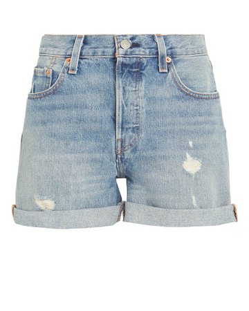 Levi's | 501 Long Rolled Shorts