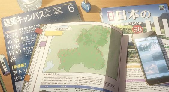 map anime aesthetic
