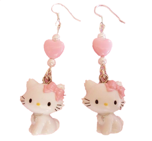 Hello kitty earrings