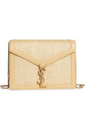 Saint Laurent Medium Cassandra Raffia Envelope Bag | Nordstrom