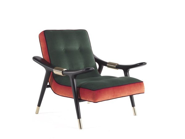 MASAI | Velvet armchair By ETRO Home Interiors