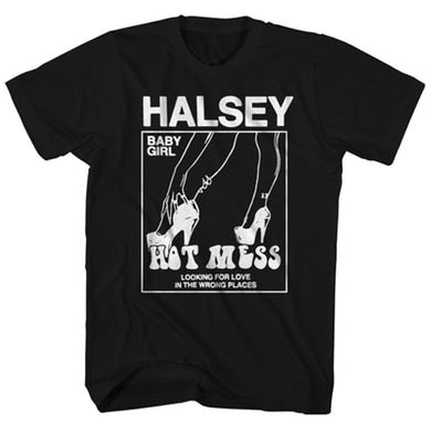 Halsey T-Shirt | From The Badlands With Love Halsey T-Shirt