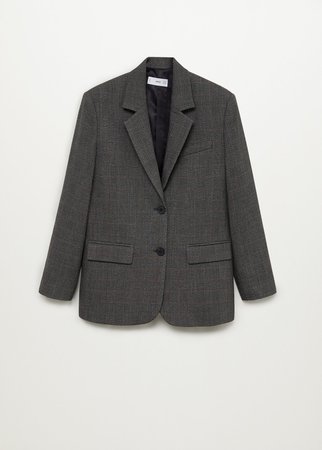 Check suit blazer - Women | Mango USA