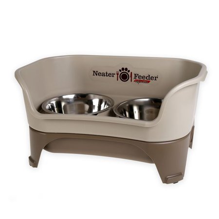 Dog Feeder for Medium to Large Dogs in Cappuccino | Bed Bath and Beyond Canada