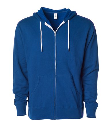 blue zip hoodie - Google Search