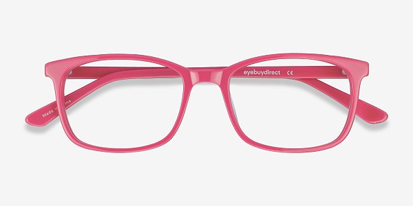 Equality - Rectangle Pink Frame Eyeglasses