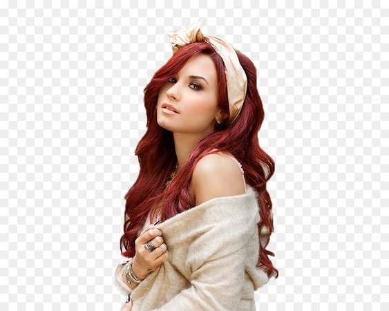 Demi Lovato Red hair Human hair color Hairstyle - demi lovato png download - 584*720 - Free Transparent Demi Lovato png Download.