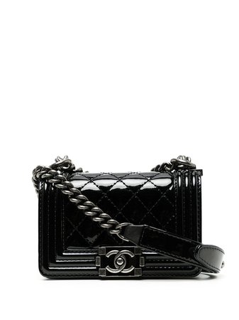 Chanel Pre-Owned 2013 Mini Boy Crossbody Bag - Farfetch