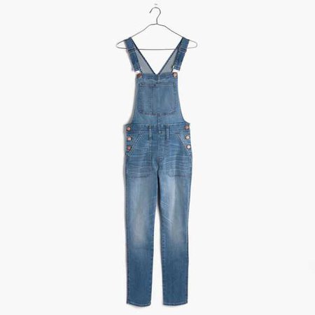 Madewell Jeans | Skinny Crop Overalls In Hewitt Wash | Poshmark