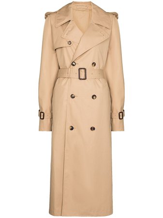 WARDROBE.NYC Belted double-breasted Trench Coat - Farfetch