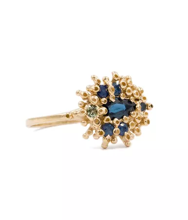 Ceylon Sapphire Dew Ring - Audry Rose