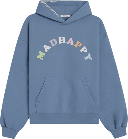 MADHAPPY frost terry hoodie