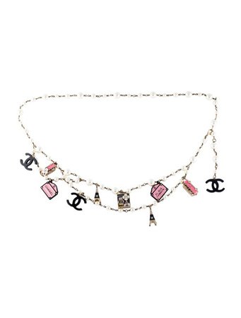 Chanel Paris Souvenirs Faux Pearl Belt - Accessories - CHA309380 | The RealReal