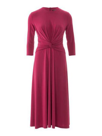 Knotted Midi Dress 01/2018 #101 – Sewing Patterns | BurdaStyle.com
