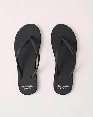 Women's Rubber Flip Flops | Women's Shoes | Abercrombie.com