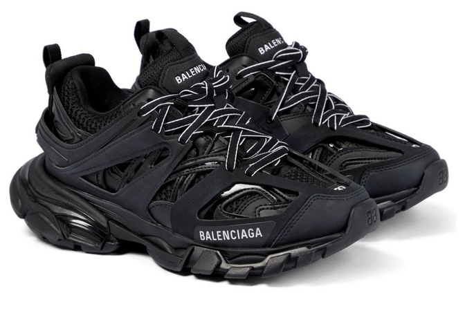 black balenciaga shoes
