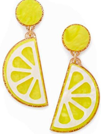 lemon earrings