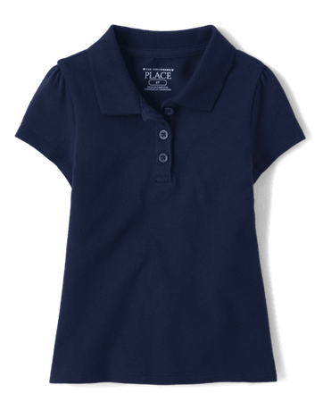 navy blue uniform shirt