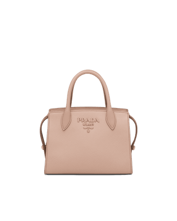 Saffiano Leather Prada Monochrome Bag | Prada