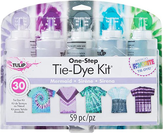 Amazon.com: Tulip One-Step Tie-Dye Kit DC31677 Carousel Colors Tie Dye