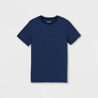 Boys' Striped Short Sleeve T-shirt - Cat & Jack™ Navy S : Target