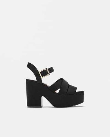 HIGH HEELED PLATFORM SANDALS - View all-SHOES-WOMAN-AW/18 | ZARA United States