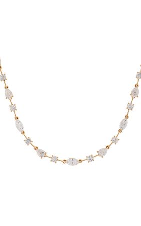 Gemma 18k Yellow Gold Diamond Necklace By Anita Ko | Moda Operandi