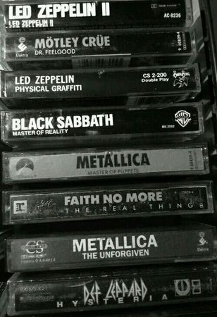 Rock and Metal Cassettes
