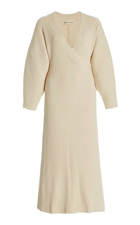 Samira Ribbed Cotton-Knit Midi Dress By Mara Hoffman | Moda Operandi