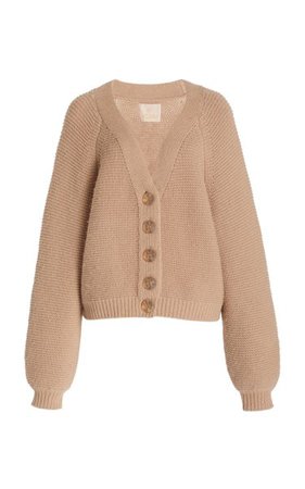 Brushed Cotton-Blend Knit Cardigan By Bytimo | Moda Operandi