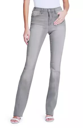 L'AGENCE Ruth High Wiast Straight Leg Jeans | Nordstrom