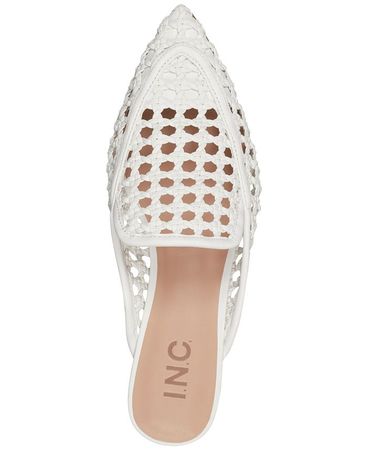INC International Concepts Jalissa Mules, Created for Macy's & Reviews - Flats & Loafers - Shoes - Macy's