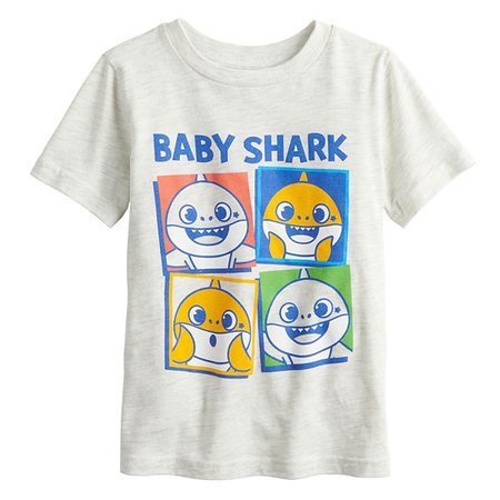 Toddler Boy Jumping Beans® Baby Shark Squares Graphic Tee